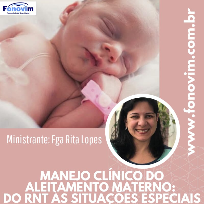 Banner do curso Manejo Clínico do Aleitamento Materno: do RNT às Situações Especiais