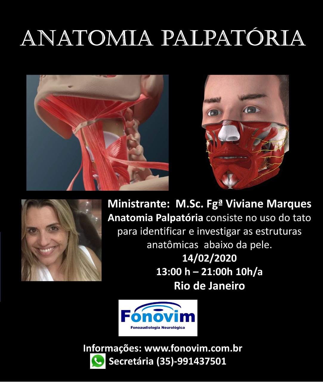 Banner do curso Anatomia Palpatória